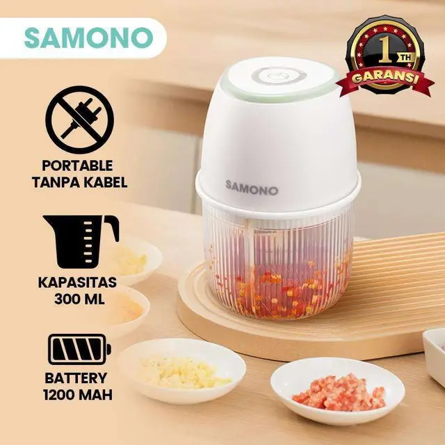 Samono Mini Chopper Portable (misalnya SW-L7 atau SW-L6) (dok. Blibli)