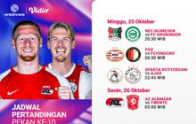 Eredivisie 2026/27: Tiga Laga di Matchweek 10 Bisa Mengubah Peta Papan Atas Saksikan di Vidio