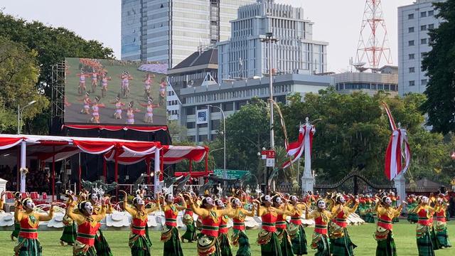 Tari Thengul Tampil di Istana Negara saat HUT RI
