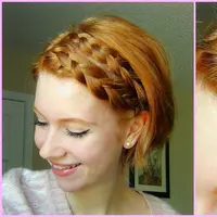 Ilustrasi gaya rambut kepang. (via: boysnberry.com)