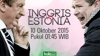 Inggris vs Estonia (Bola.com/Samsul Hadi)