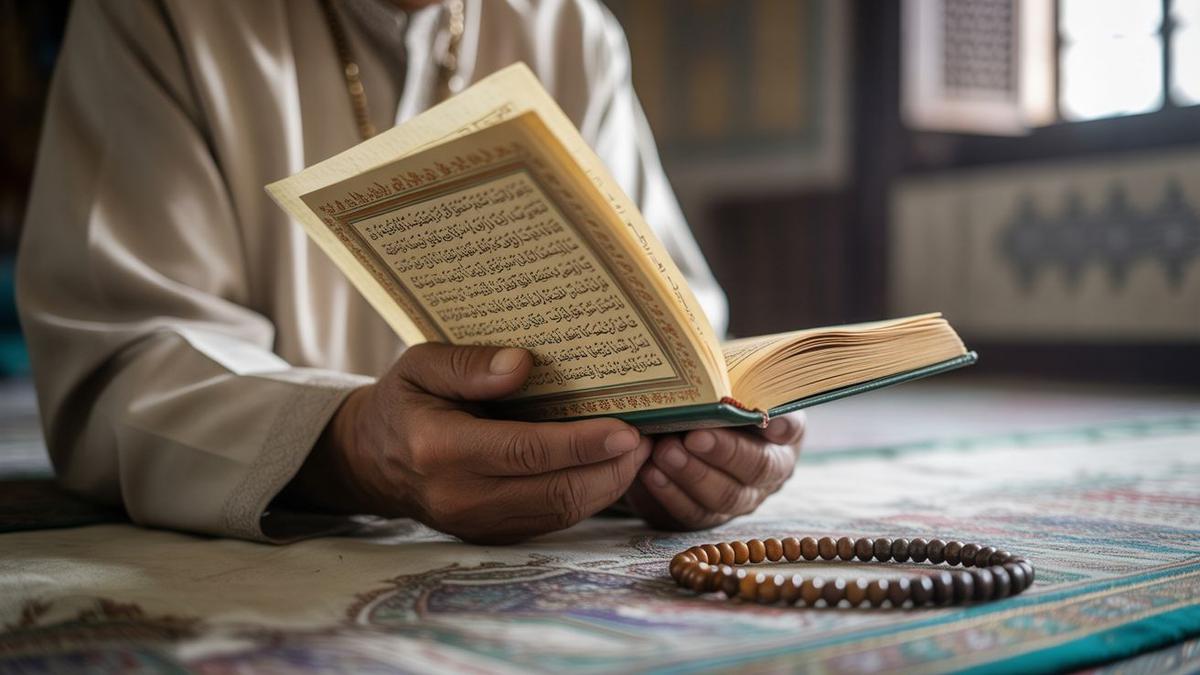 Contoh Bacaan Idgham Bighunnah dalam Al-Quran Lengkap dengan Cara Membacanya
