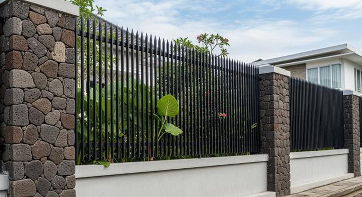 8 Model Pagar Rumah yang Sulit Dipanjat, Anti Maling