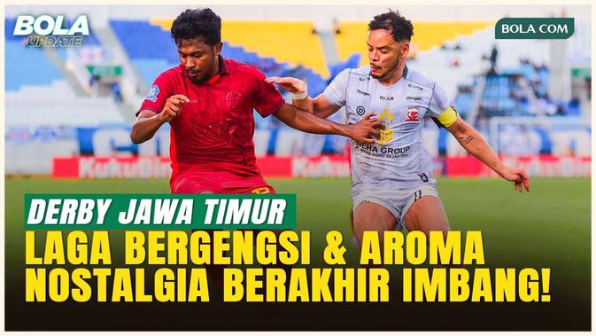 Laga Bergengsi dan Nostalgia di Kanjuruhan, Derby Jatim Arema FC Vs Madura United Berakhir Imbang