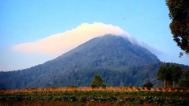 Gunung Bukittunggul di Bandung adalah sisa letusan Gunung Sunda Purba