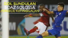 Video gol sundulan Boaz Solossa di laga penyisihan grup A Piala AFF 2016, antara Thailand vs Indonesia, Sabtu (19/11/2016).
