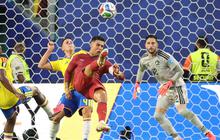 FOTO: Portugal Ditahan Kolombia Tanpa Gol
