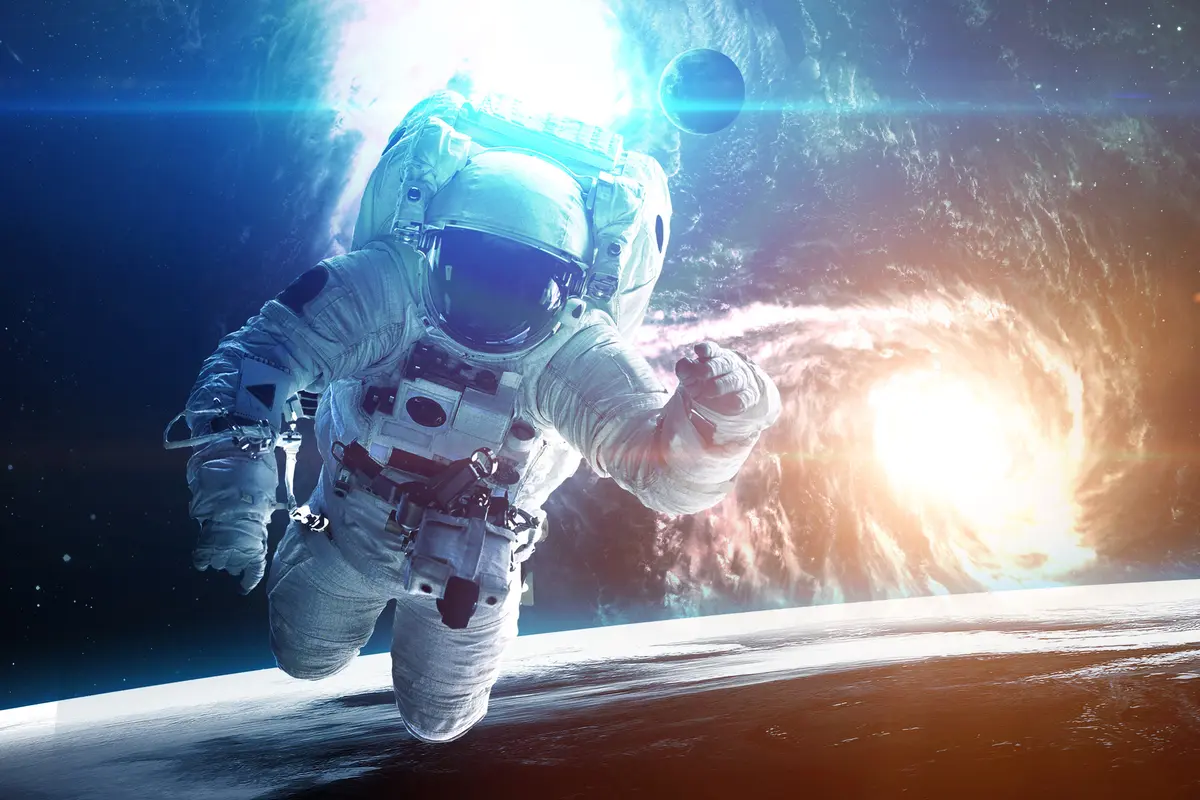 Ilustrasi Astronot Kembar (iStockphoto)