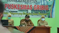 Walikota Malang, Sutiaji saat mendatangi Puskesmas Gribig, Malang