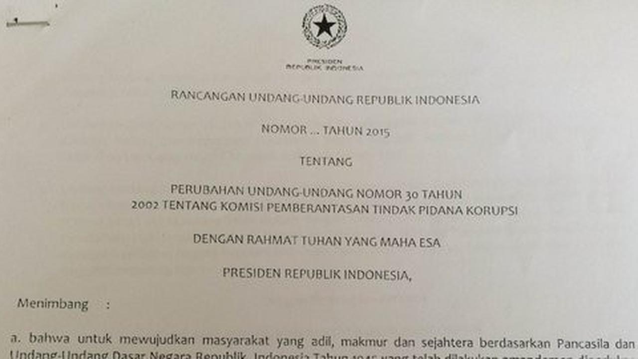 Draf revisi UU KPK pakai kop Presiden, PPP akan tanyakan ke PDIP
