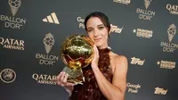 Aitana Bonmatí made history again by winning the Women's Ballon d'Or for the third consecutive time, an unprecedented achievement in world football.