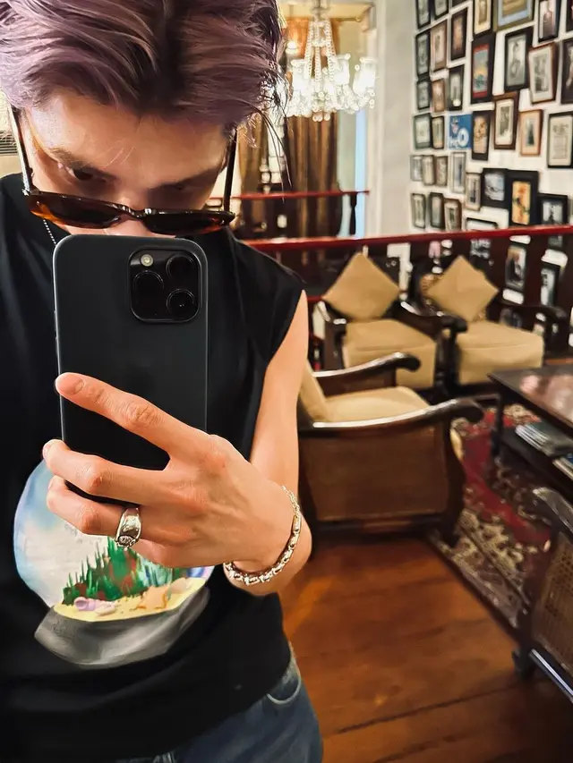 Taeyong NCT di Kota Tua. (Instagram/ taeoxo_nct)