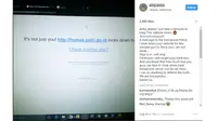 Army Anons Lumpuhkan Situs Web Polri. Kredit: Instagram.com/army_anons