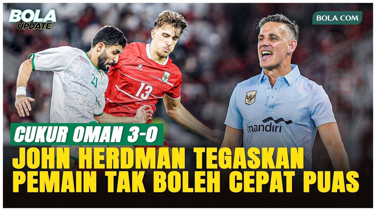 John Herdman Tegaskan Timnas Indonesia Harus Tetap Rendah Hati meski Naik Peringkat FIFA