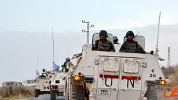 Citizen6, Lebanon: Kegiatan patroli ini merupakan rangkaian kegiatan latihan bersama personel Indobatt dengan tentara Perancis yang dilaksanakan selama tiga hari, dimulai dari 29 hingga 31 Mei 2012. (Pengirim: Badarudin Bakri)