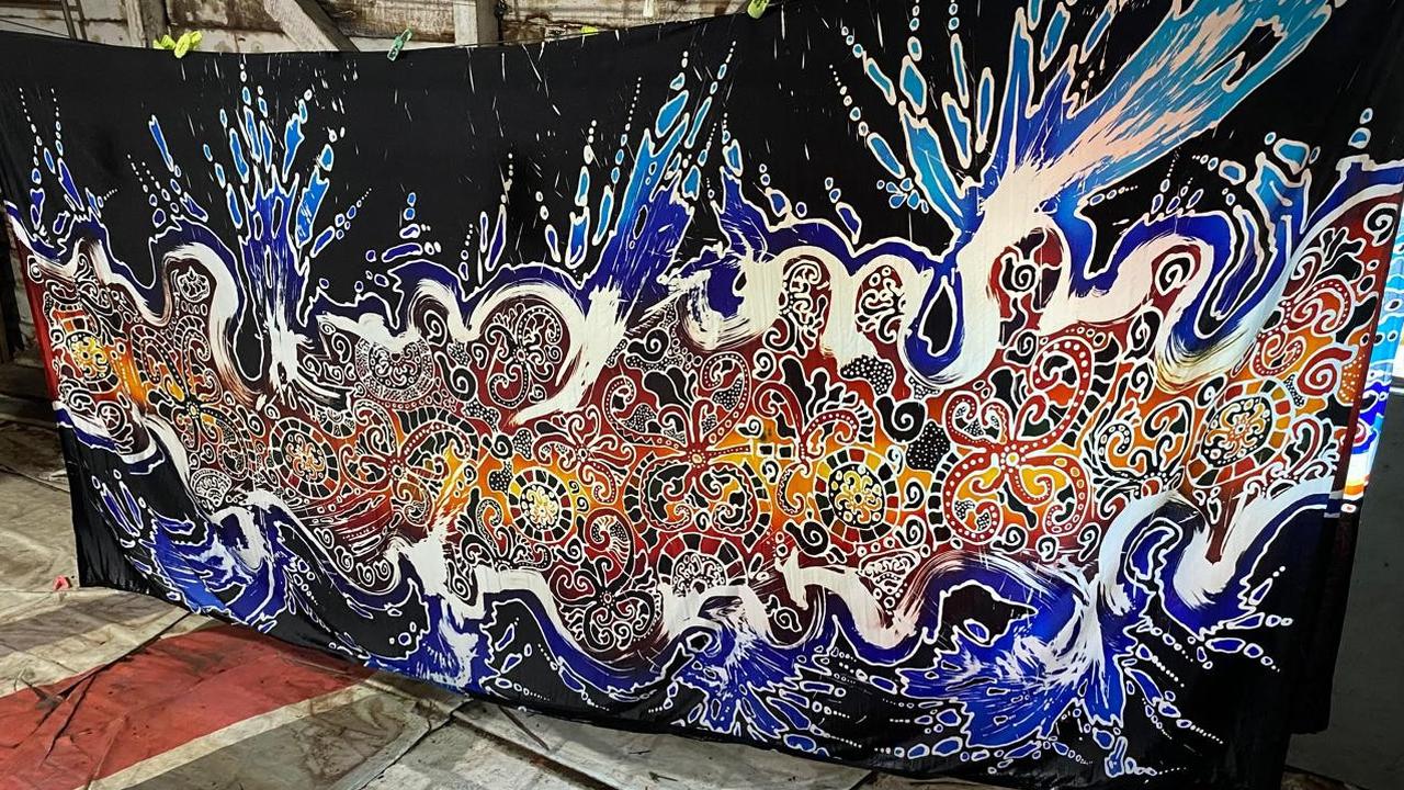 Batik Pakis Asia dari Tarakan