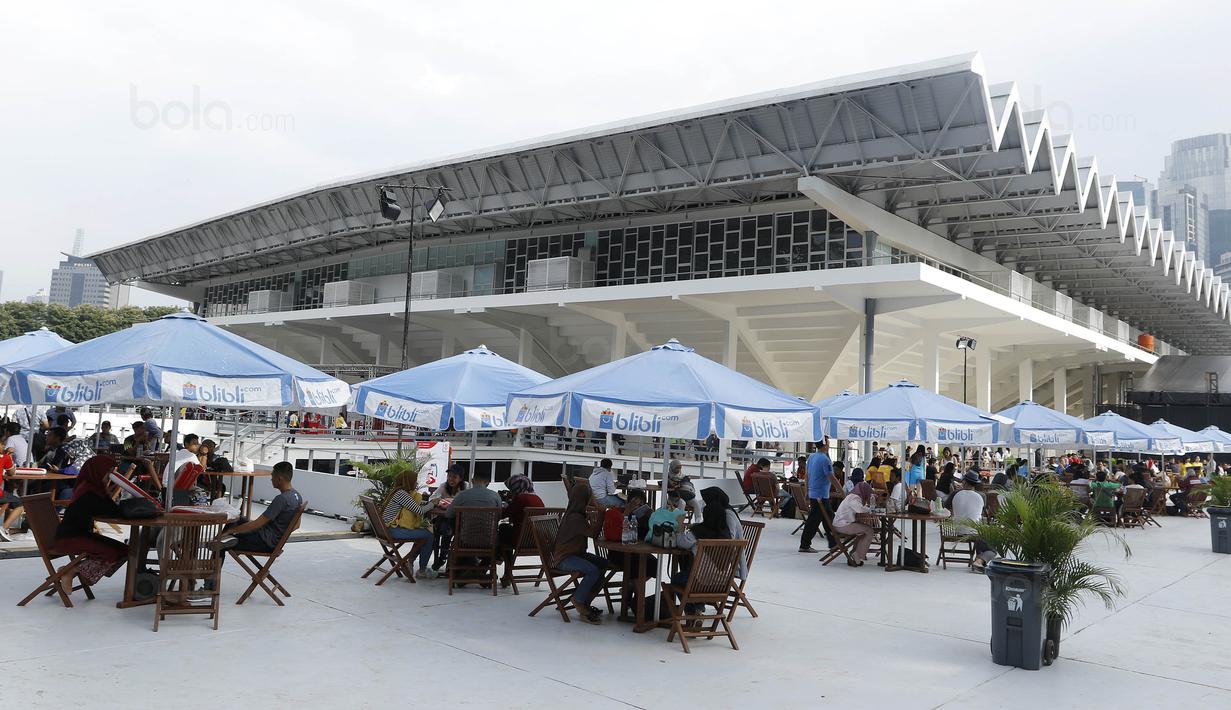 Suasana Istora Senayan, Selasa (23/1/2018). Setelah direnovasi Istora kini berkapasitas 7.120 penonton dan memiliki kursi dan pencahayaan yang lebih baik. (Bola.com/M Iqbal Ichsan)