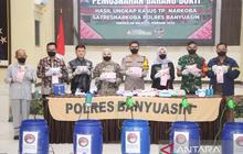 Polres Banyuasin Ungkap 35 Kasus Narkoba, Selamatkan Ribuan Jiwa dari Bahaya Narkotika
