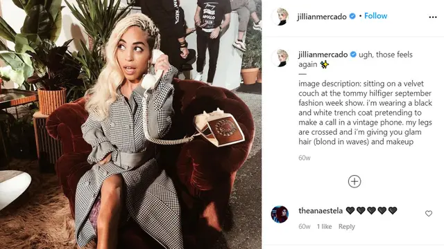 Aktris disabilitas Jillian Mercado
