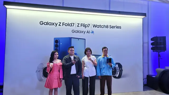 Sesi QnA Launching Samsung Galaxy Z Fold7, Z Flip7, dan Watch 8 Series