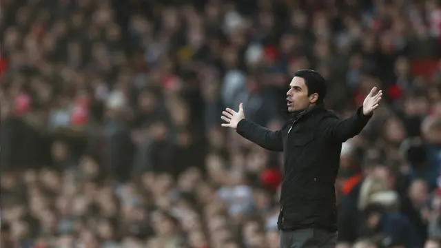 Ekspresi Kecewa Mikel Arteta Usai Arsenal Takluk Atas Chelsea
