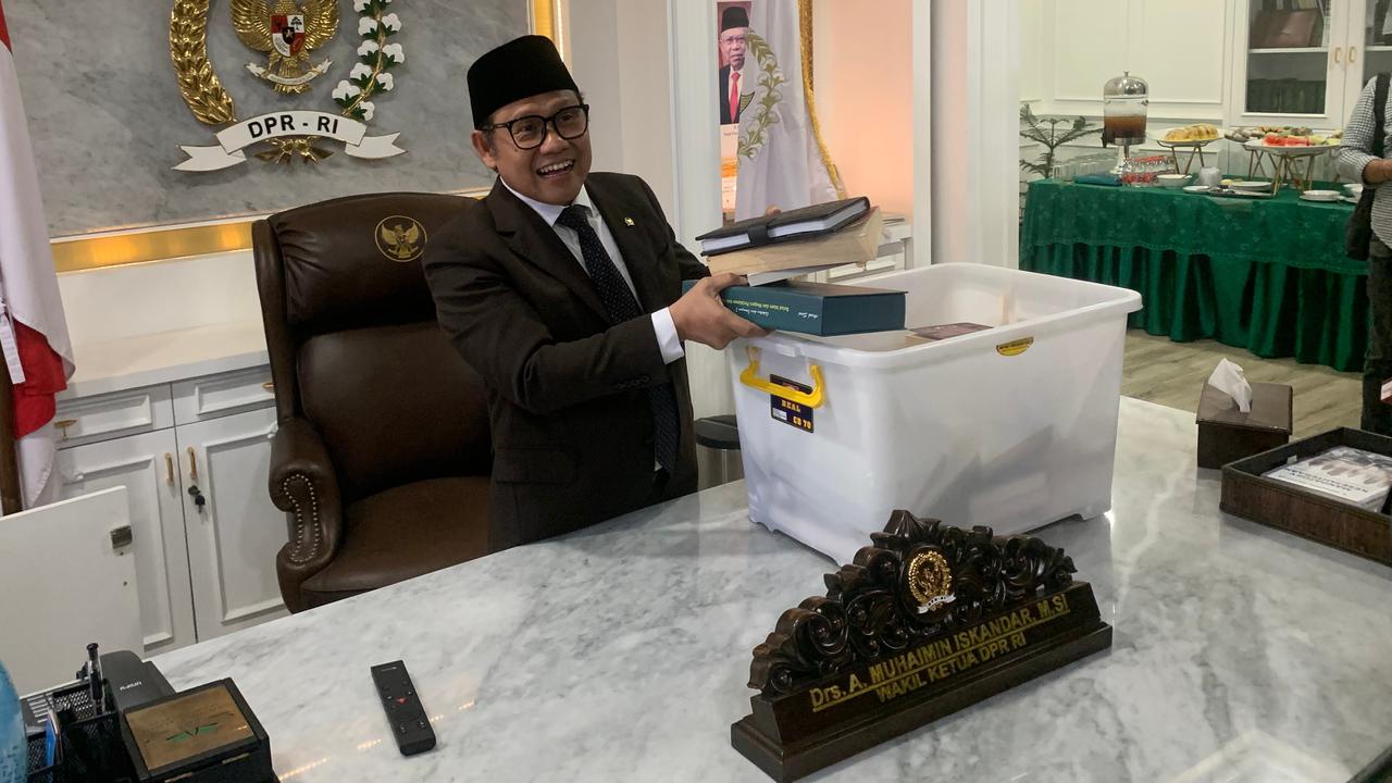 Ini Pesan Cak Imin ke Cucun dan Rusdi Kirana usai jadi Wakil Ketua DPR-MPR