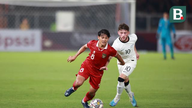 Timnas Indonesia U-20 Vs Selandia Baru U-20