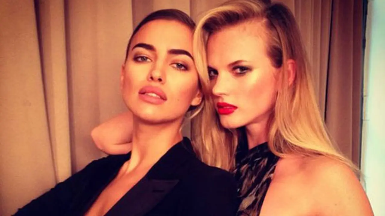 Irina Shayk dan Anne Vyalitsyna