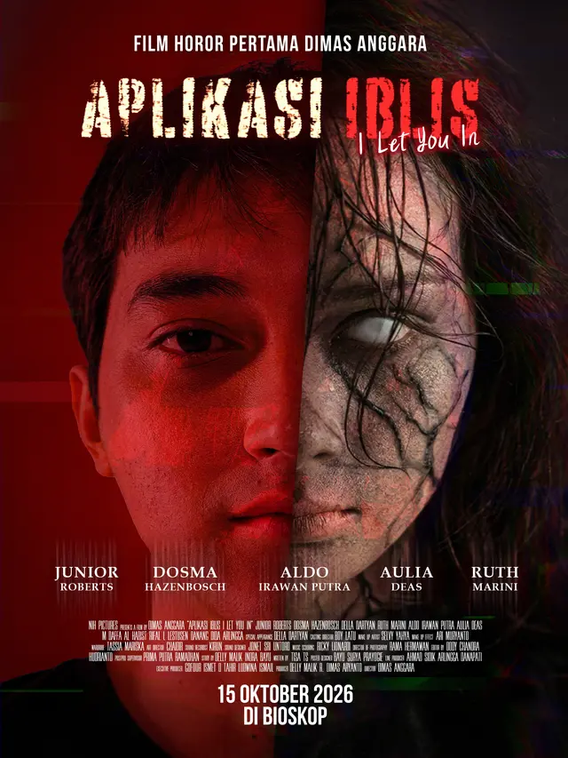 Poster Film Horor APLIKASI IBLIS