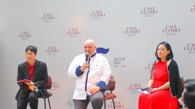 Acara Press Conference CASA CUOMO Ristorante & Longue.