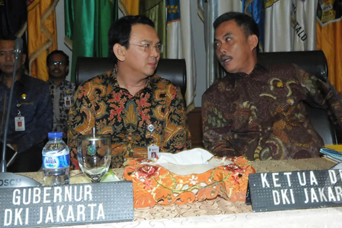 Bahas RAPBD 2015, Ahok dan Ketua DPRD DKI Bertemu