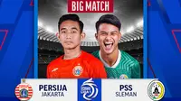 Jadwal dan Live Streaming Persija Jakarta vs PSS Sleman di Vidio