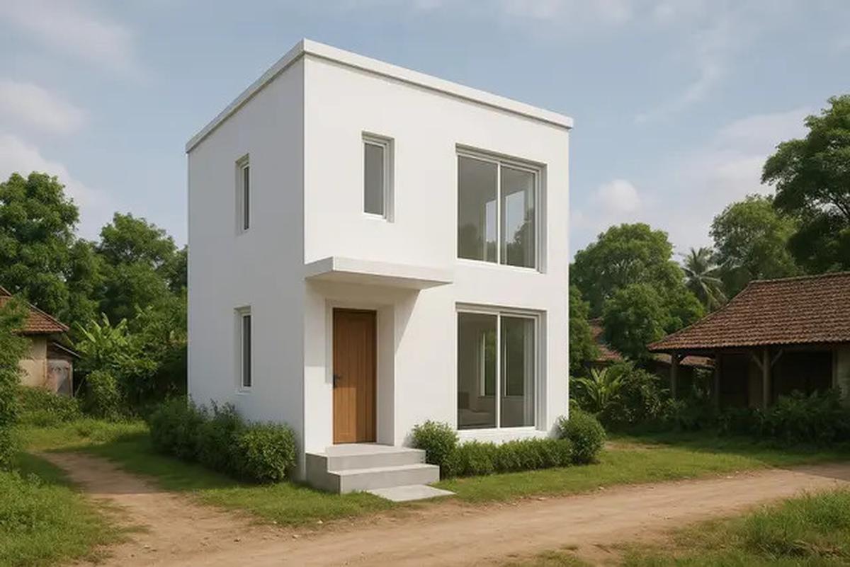 8 Model Rumah 6x9 di Kampung 2 Lantai yang Tampak Mewah Tapi Murah, Cocok untuk Keluarga Modern