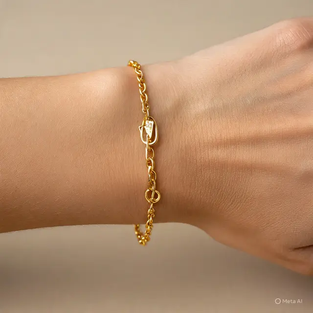 Model Gelang Emas 24 Karat 10 Gram