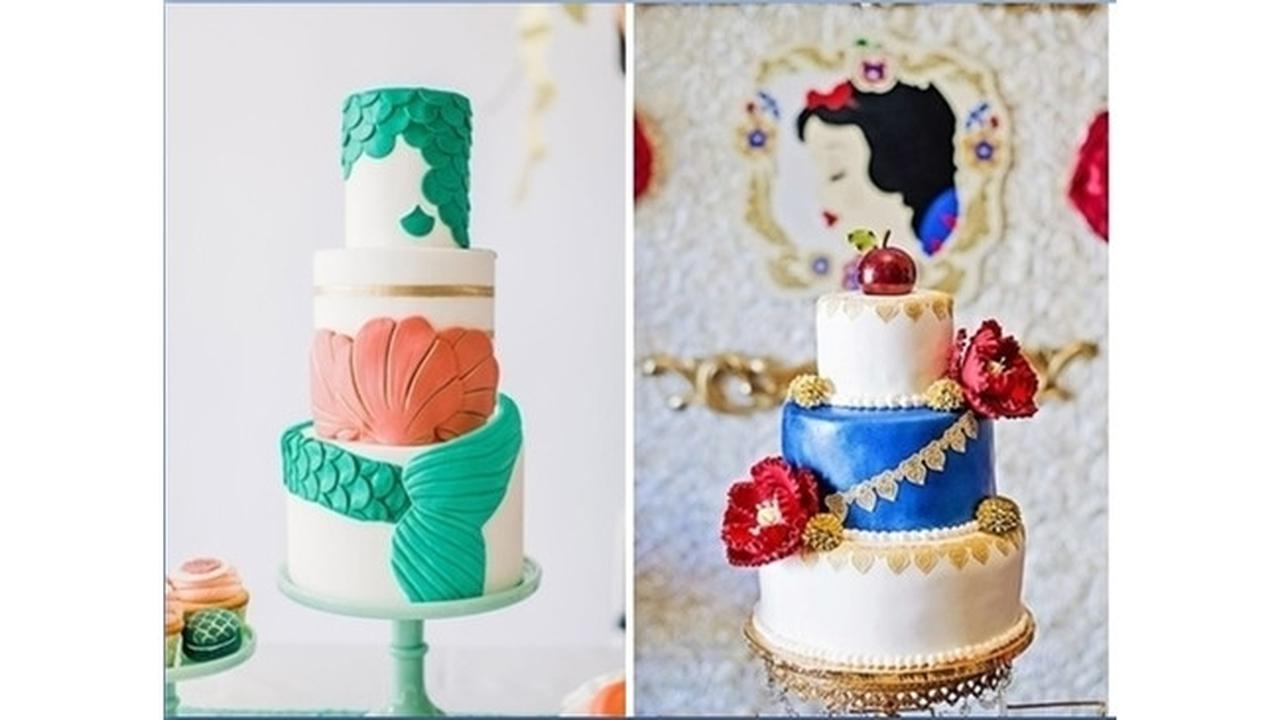 Beginilah Jika Karakter Disney Dibuat Dalam Bentuk Wedding Cake