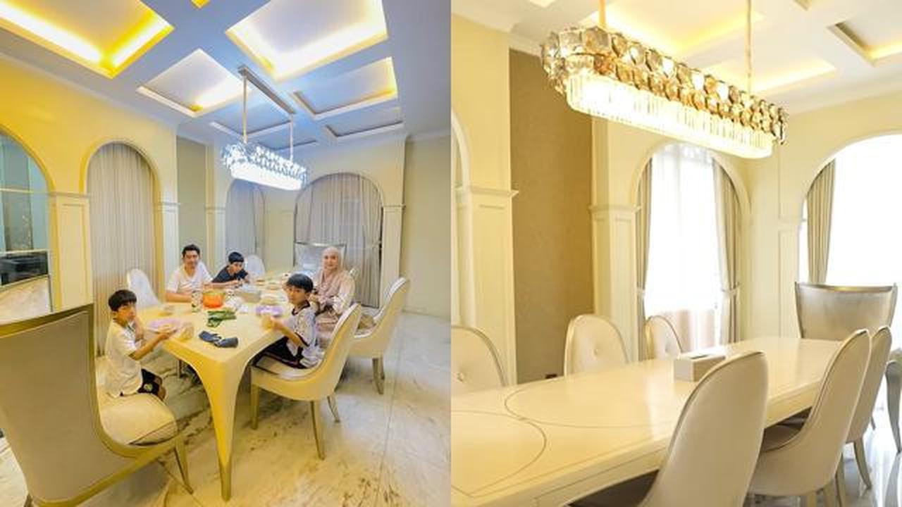 7 Foto Ruang Makan Ustaz Solmed, Elegan dan Nyaman untuk Keluarga Modern