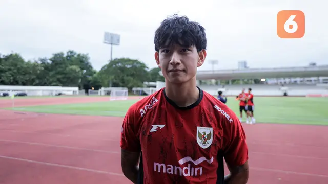 Foto: Luke Keet, Wajah Baru Garuda Muda Jelang SEA Games 2025