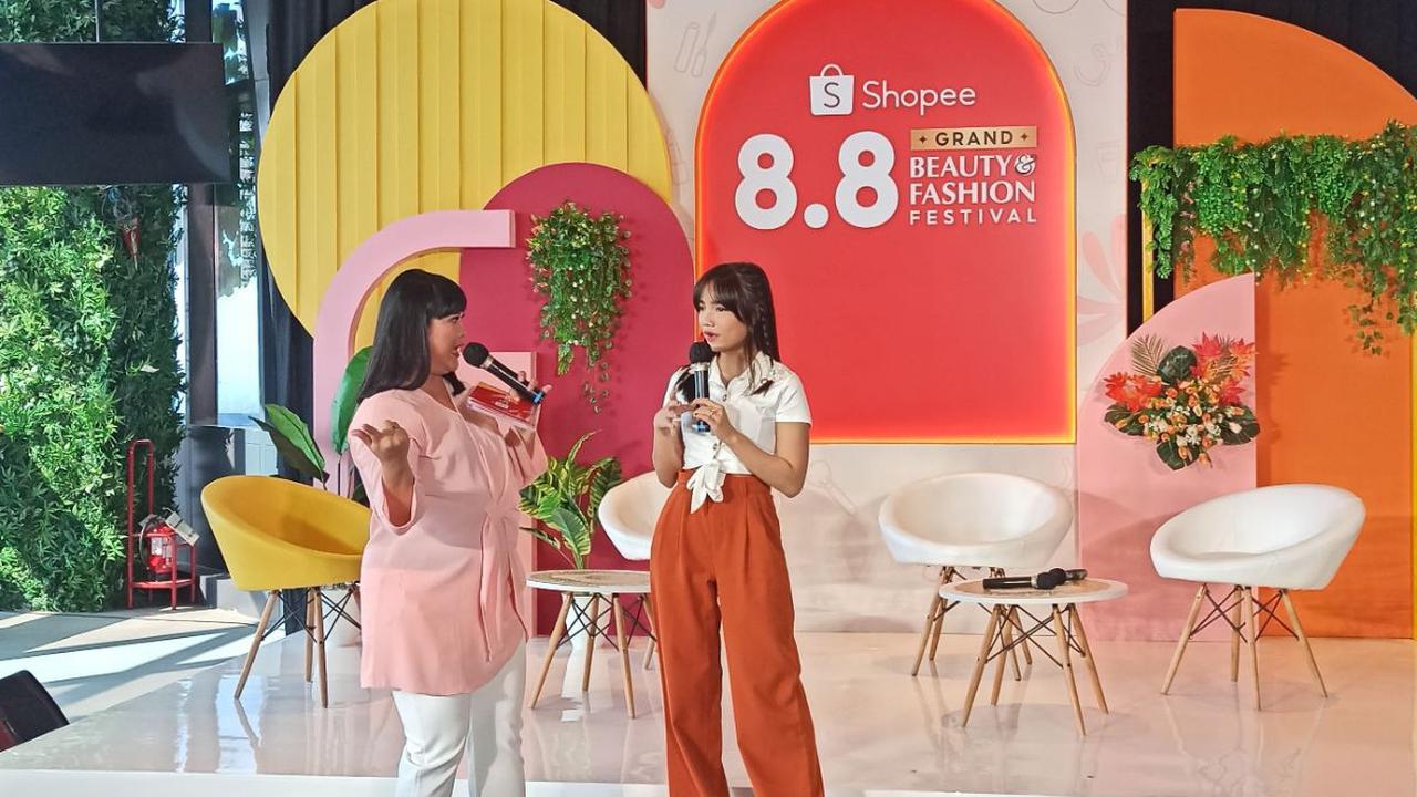 Inspirasi Cantik Tanpa Batas ala Fuji Utami dan Lifni Sanders di Shopee 8.8 Grand Beauty & Fashion Festival
