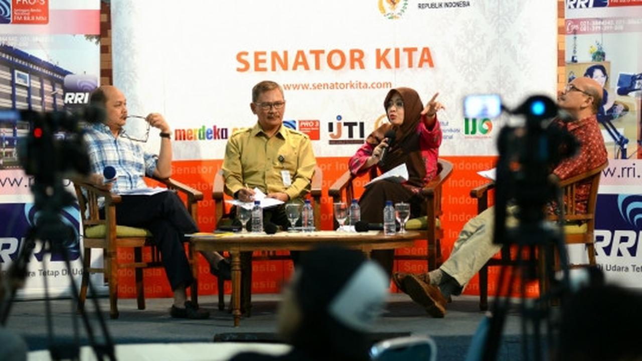 Diskusi Senator Kita bahas sikap pemerintah tangani bencana asap