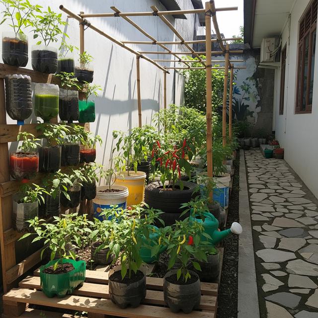 7 Ide Kebun Cabai Mini di Halaman Sempit Rumah Subsidi, Panen Melimpah ...