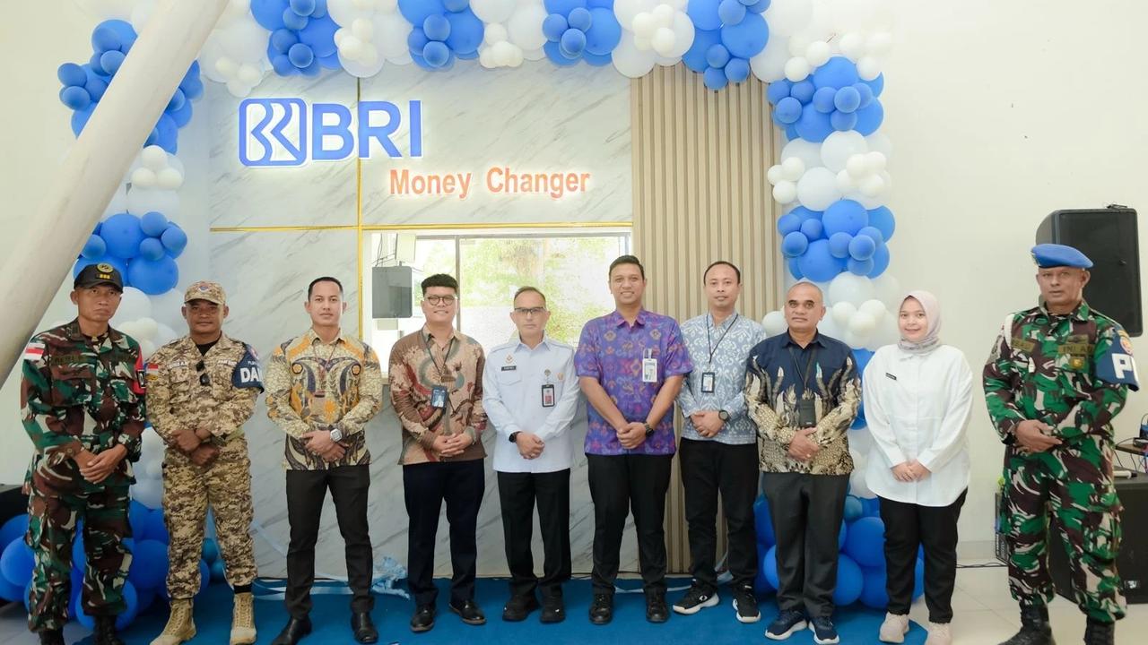 BRI Resmikan Money Changer di PLBN Motaain