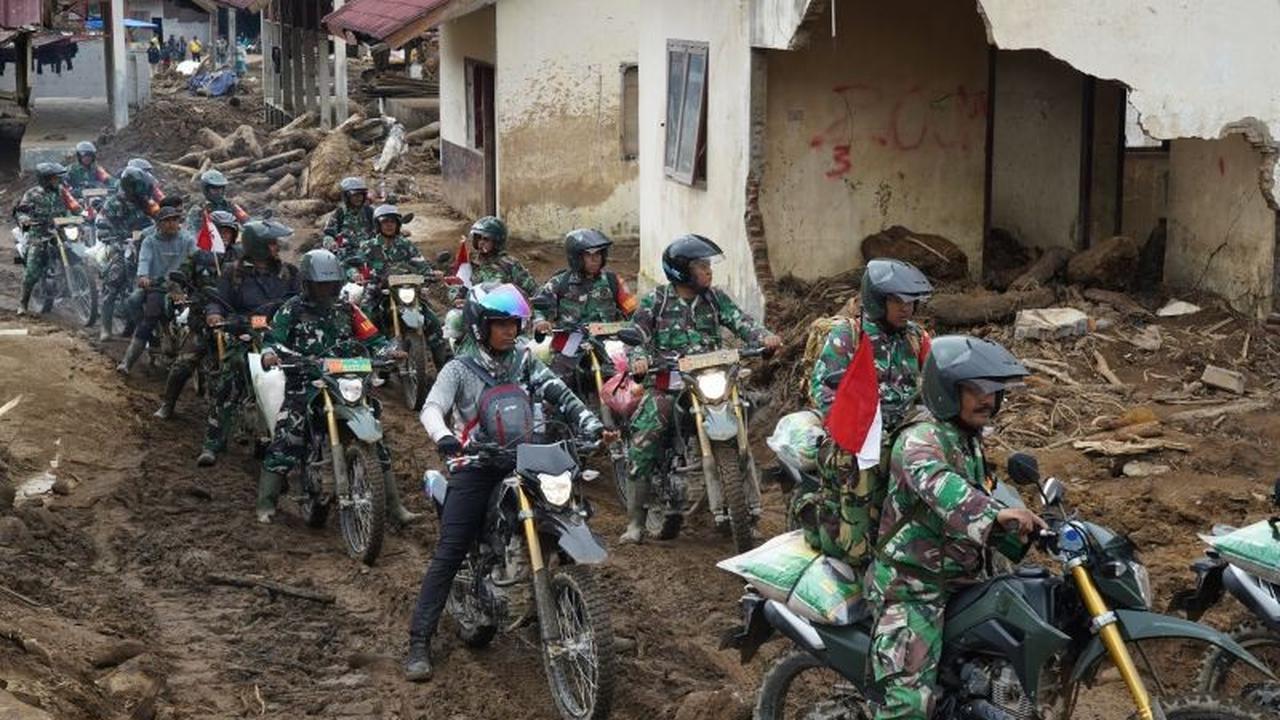 PMK Pastikan Logistik Bencana Aceh Terdistribusi ke Wilayah Sulit Akses dengan Motor Trail