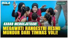 Megawati Hangestri resmi mundur dari Timnas voli putri Indonesia pada 27 April 2026 karena faktor kesehatan. Keputusan disampaikan ke PBVSI jelang pelatnas dan persiapan tiga turnamen internasional pada Juni hingga Agustus 2026.