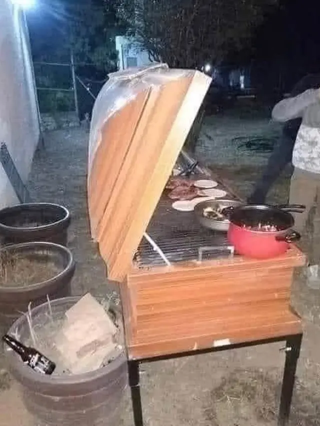 8 Kreasi Alat Pemanggang Ini Nyeleneh, Ada yang Peti Mati Hingga Toilet