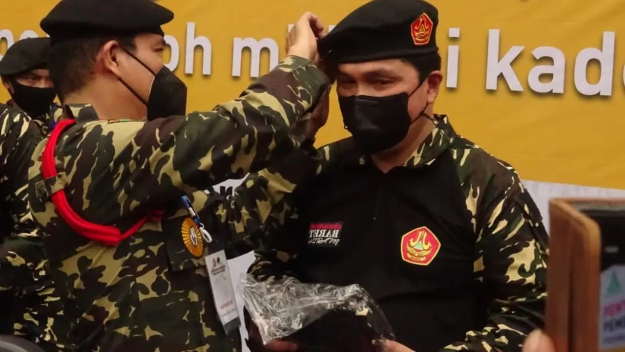 Jalani Diklatsar, Ini 6 Momen Erick Thohir Jadi Anggota Kehormatan Banser