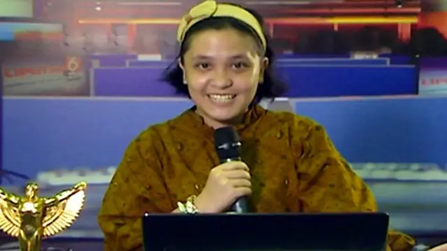 Inu Peserta Presenter di International Broadcaster Expo.