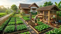 7 Ide Pertanian Terpadu dengan Sistem Zero Waste di Halaman Rumah dengan Modal Terjangkau