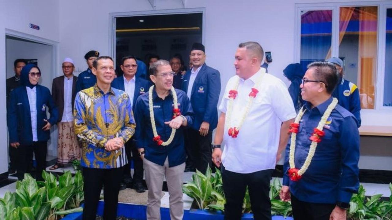 Partai NasDem Kabupaten Bogor Resmikan Gedung Baru, Siap Fokus Urusan Rakyat