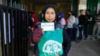 Relawan Komunitas Ojek Online.
