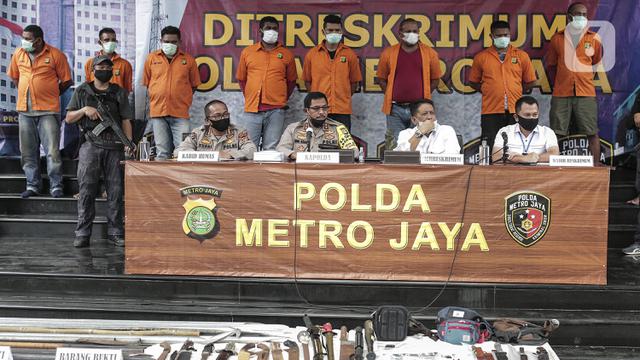 FOTO: John Kei dan Kelompoknya Dibekuk Polisi